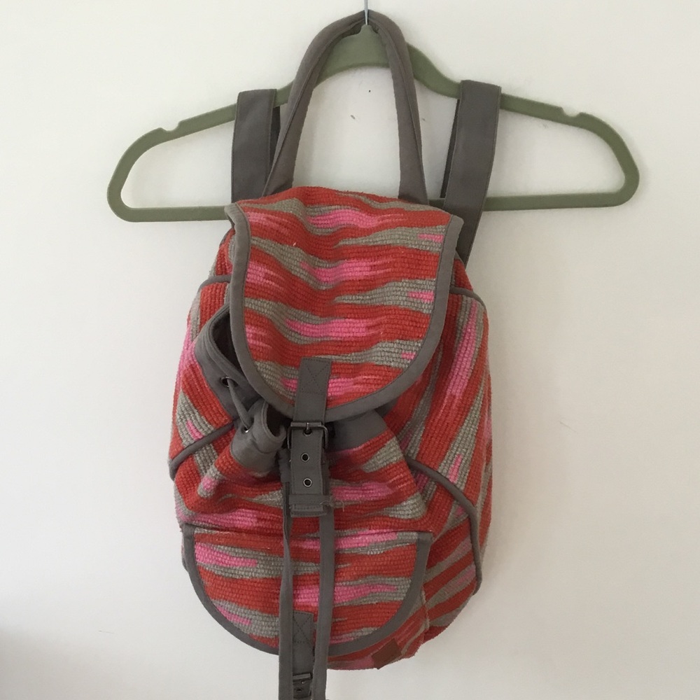 Roxy bright made in India backpack.